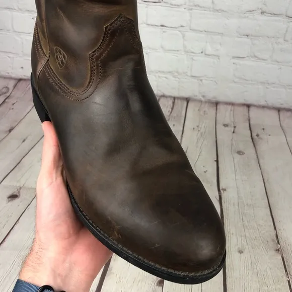 Ariat Heritage Roper Western Brown Boots Men's Sz 11