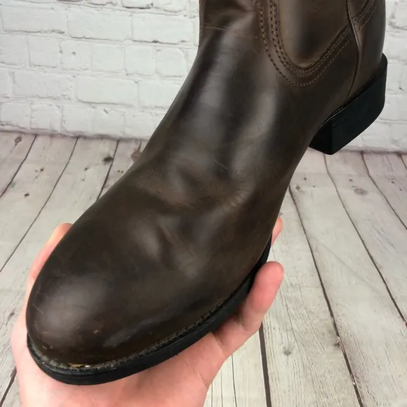 Ariat Heritage Roper Western Brown Boots Men's Sz 11