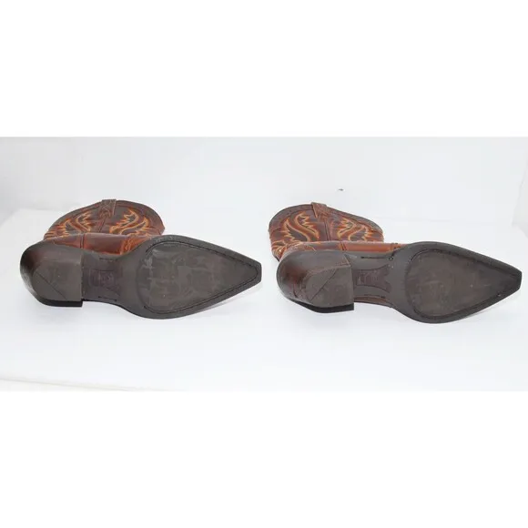 Ariat Heritage X Toe Boots SZ 10B Brown Womens Cowgirl Western Style 10005908