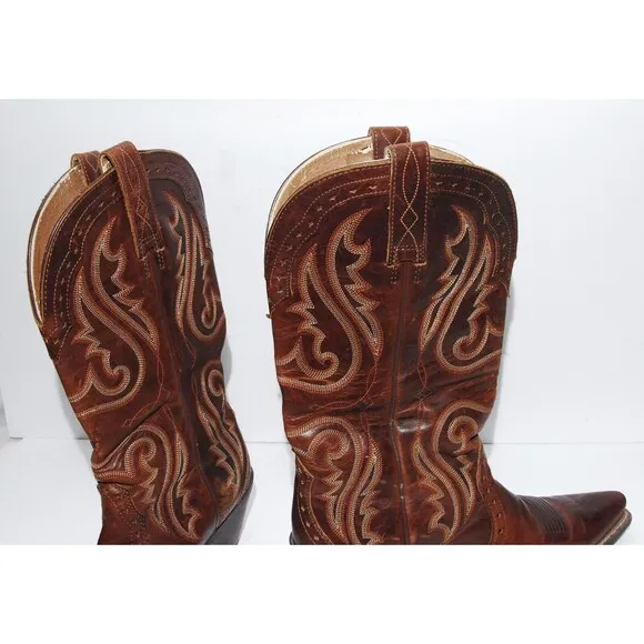 Ariat Heritage X Toe Boots SZ 10B Brown Womens Cowgirl Western Style 10005908