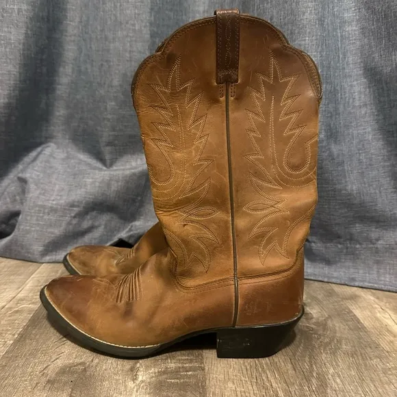 Ariat Leather Cowboy Boots