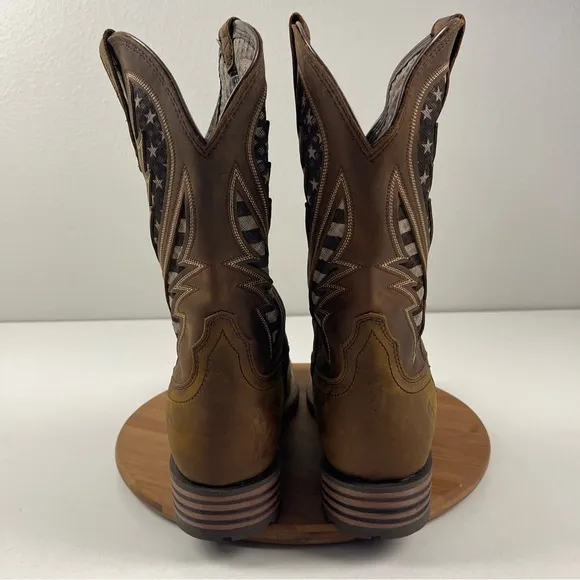 Ariat Men’s Distressed VentTek Hybrid Western Boots