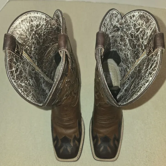 Ariat Women's Sidekick Brown Western Boots size 7.5