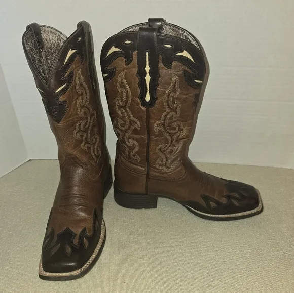 Ariat Women's Sidekick Brown Western Boots size 7.5