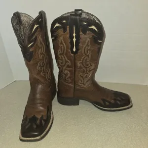 Ariat Women's Sidekick Brown Western Boots size 7.5