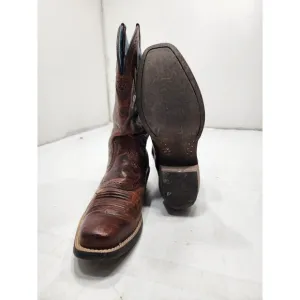 Ariat Womens Square Toe Western Pull On Cowgirl Boots Brown Size 6B