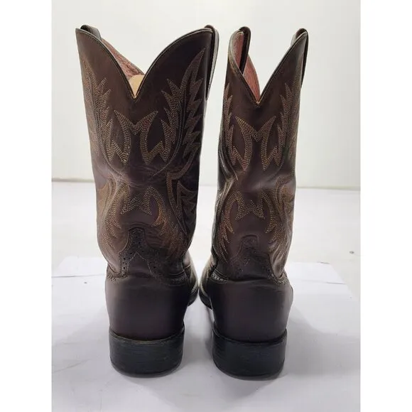 Ariat Womens Stockman Leather Western Cowboy Boots Brown 10001605 Size 8.5