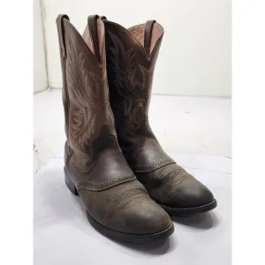 Ariat Womens Stockman Leather Western Cowboy Boots Brown 10001605 Size 8.5