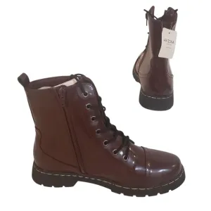 Arizona Jean Co Women's Brown Lace-Up Boots SZ 7 1/2 New with Tags
