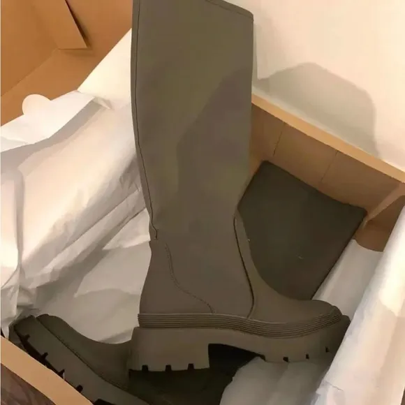 Army Green Riding Boot