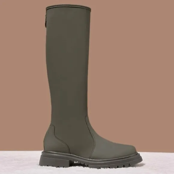 Army Green Riding Boot