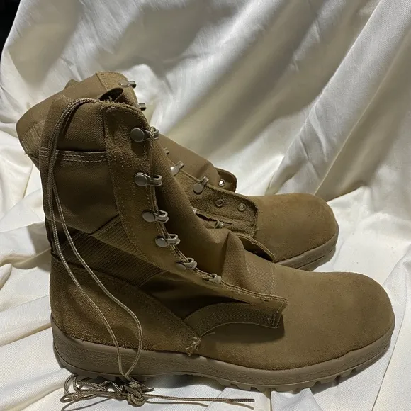 Army Hot Weather Coyote Combat Boots 13T