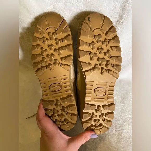 Army grade combat boots
