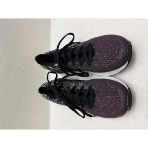ASICS Gel Kayano 28 Purple Black White Mesh Knit Womens Running Shoes US 9