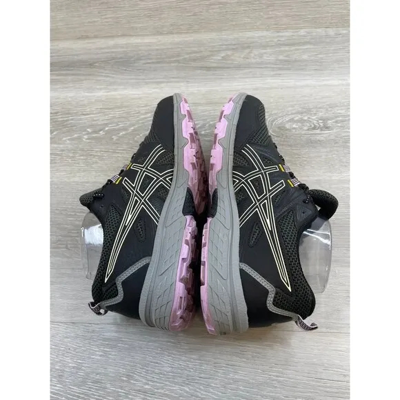 Asics Gel-Venture 8 1012A708.002 Women's 7.5 Black Mesh Athletic Sneaker Shoes