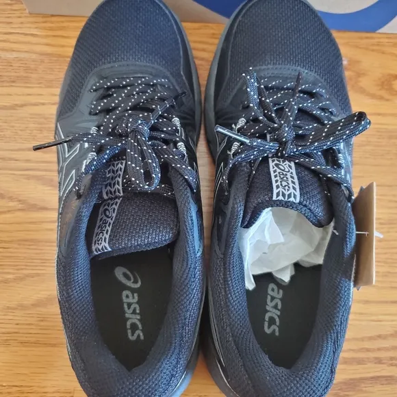 ASICS Gel-Venture 8 Black Running Shoes Women's Athletic Walking Shoe Size 10