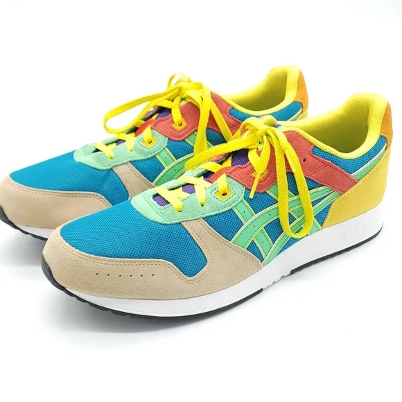 Asics Lyte Classic Teal/Blue Tourmaline Running Shoes 1201A428-400 Men's Size 14