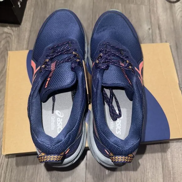 Asics Women's Gel Venture 9 Indigo Blue Papaya Size 11 Running Shoes Athletic