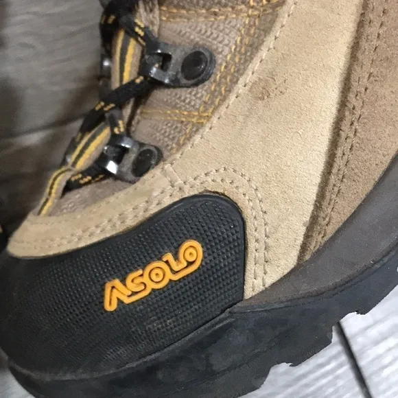 Asolo Fusion 70 GTX Women's Brown Leather Gore-Tex Hiking Boots Size US 6.5