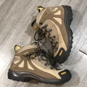 Asolo Fusion 70 GTX Women's Brown Leather Gore-Tex Hiking Boots Size US 6.5