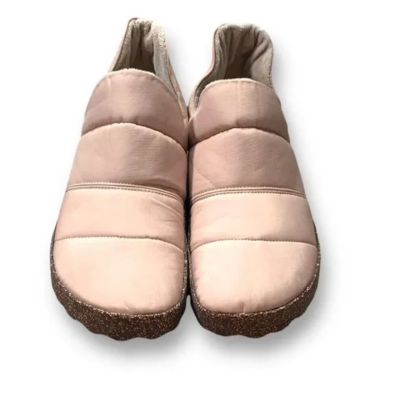 Asportuguesas Crus Light Pink Fabric Slip-On Shoes Cork Sole EU 41 Sustainable