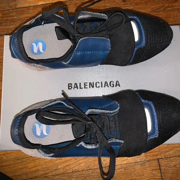 Authentic Balenciaga “Race Runner” shoes size 6.5
