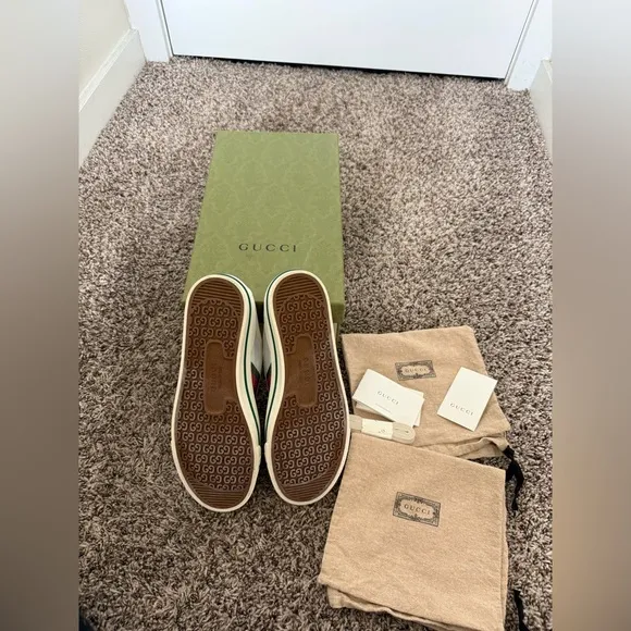 Authentic Gucci Web Sneakers
