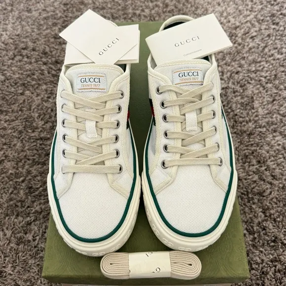 Authentic Gucci Web Sneakers