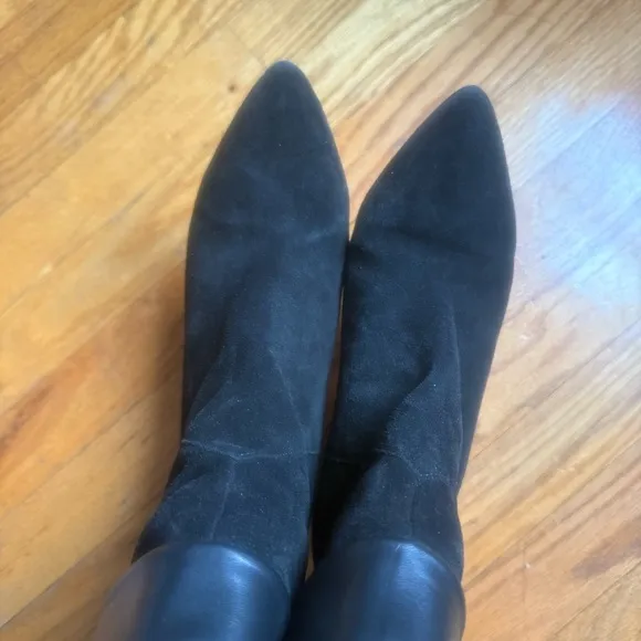 Ba&amp;SH Constanza Suede Leather Ankle Boots Size 39