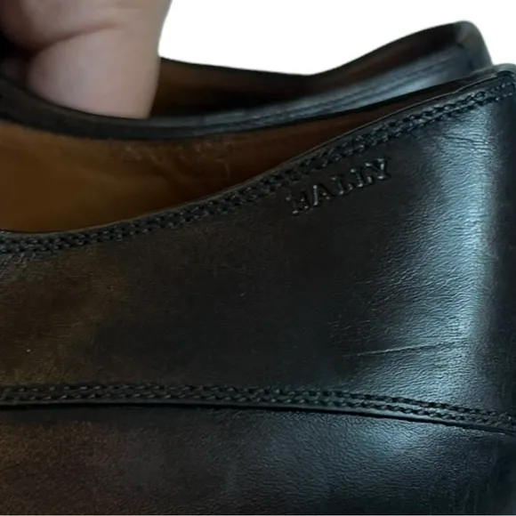 BALLY Latour Leather Derbys Lace-up Shoes Professional Dress Oxford Brown 12D