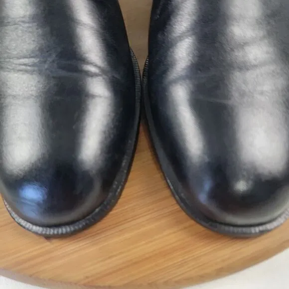 Bally Lexus Parawet Zip Ankle Boots Brown Leather Switzerland Men's 7.5 D