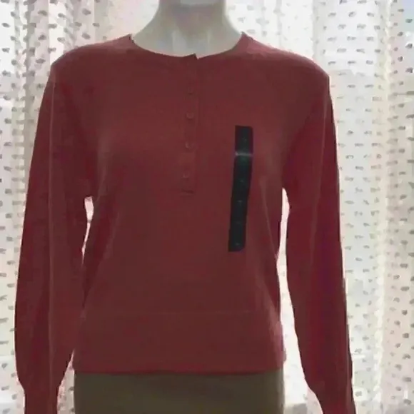 Banana Republic Raglan Henley Sweater