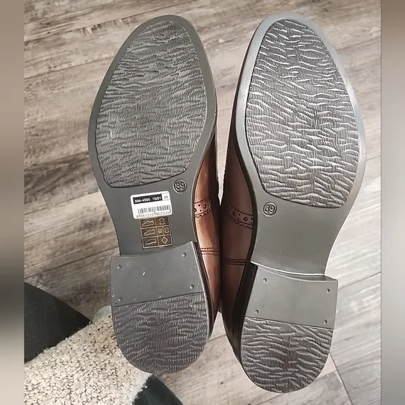 Bata Italian Brown Leather Chelsea Boots
