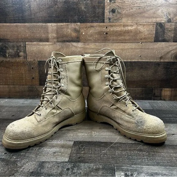 Bates US army tan boots men’s size 10