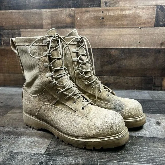Bates US army tan boots men’s size 10