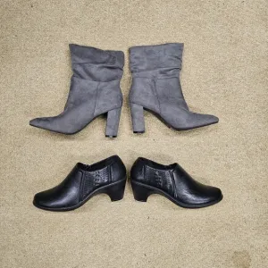Bebe Savita Slouch Boots   Easy Street Comfort Wave -  Size 9