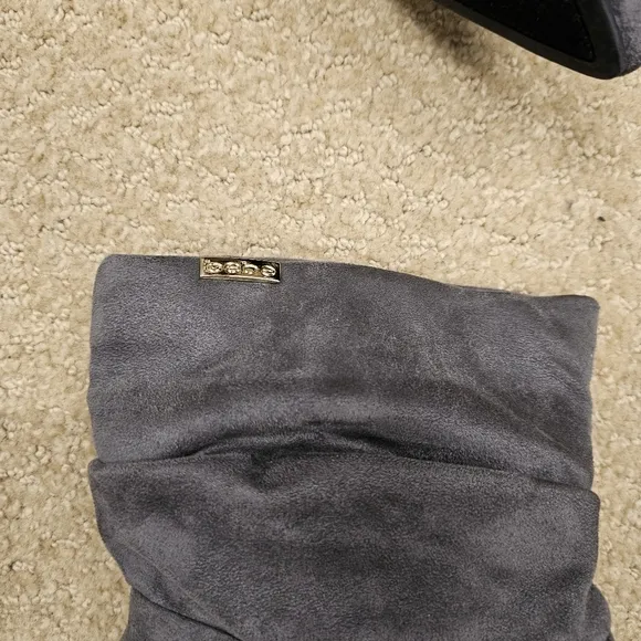 Bebe Savita Slouch Boots   Easy Street Comfort Wave -  Size 9