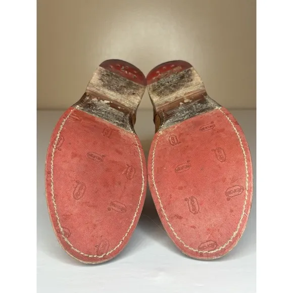 BED STU BONNIE BOOTS COBBLER SERIES WOMENS SIZE 8 SHORT COMBAT