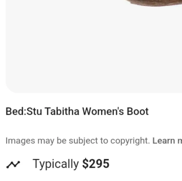 Bed Stu 'Tabitha' Boots (8.5)