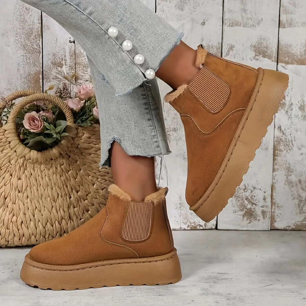 Belén - stylish warm winter shoes for women
