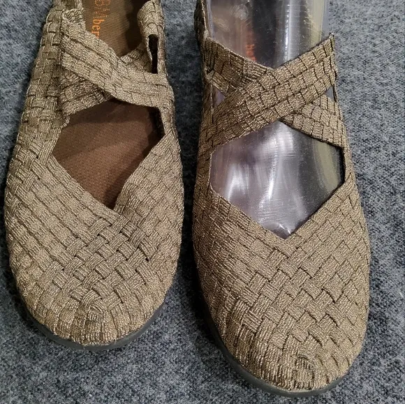 Bernie Mev Stretch Mary Jane Pull-On Shoes Size 39