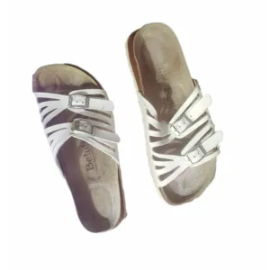betula by birkenstock grenada sandals shoes slip on slide birko-flor 37 us L 6