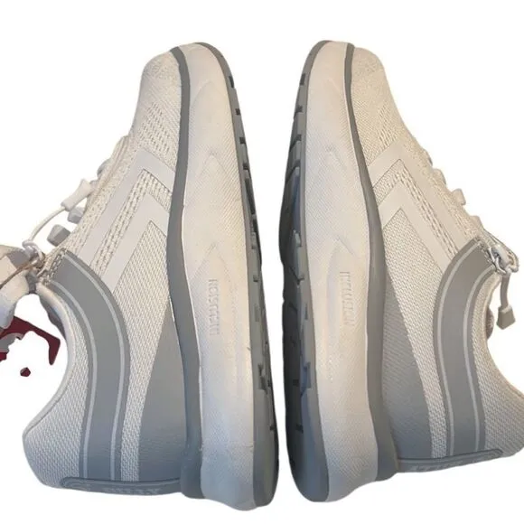 Billy Sport Inclusion Too White Zip Closure Tie Sneakers Women’s Size 6.5 NIB
