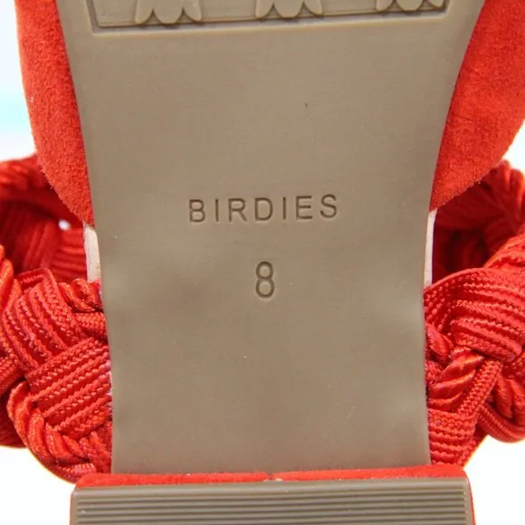 Birdies the Swan Cuff Mule NEW Women Flat Slip on Shoes Braided sz 8