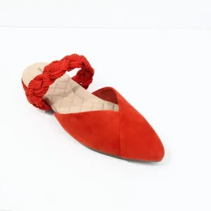 Birdies the Swan Cuff Mule NEW Women Flat Slip on Shoes Braided sz 8