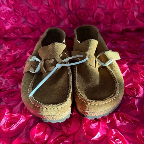 Birkenstock Buckley Women's Clogs Brown Leather