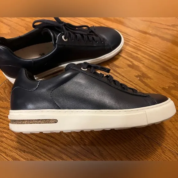 Birkenstock midnight BLUE Bend low leather shoes, sneakers, women size 38 or 7.5