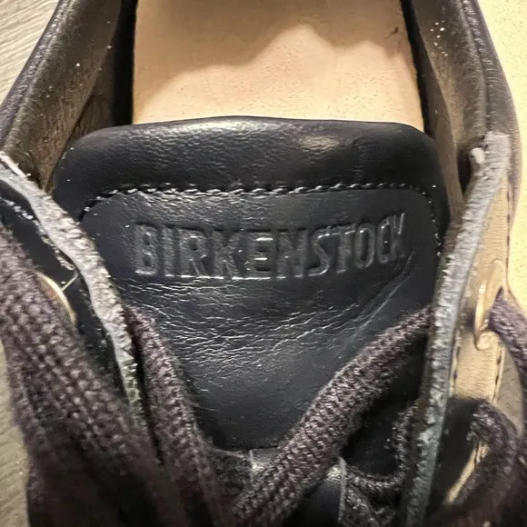 Birkenstock midnight BLUE Bend low leather shoes, sneakers, women size 38 or 7.5