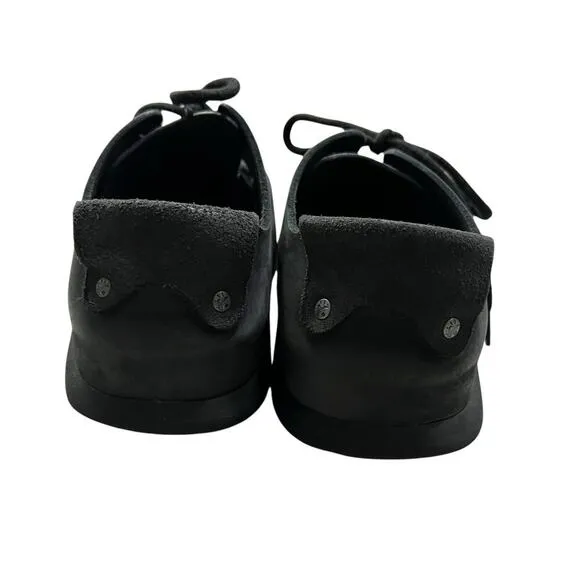 Birkenstock Women’s Montana Black Oiled Leather LaceUp Closed Toe Shoes - 6 / 37