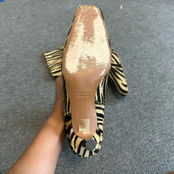 Black and Tan Ankle Boots with Stiletto Heel